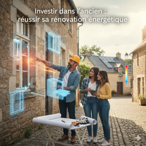 Investir dans l’ancien : réussir sa rénovation énergétique