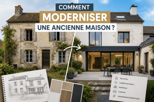 Comment moderniser une ancienne maison ?