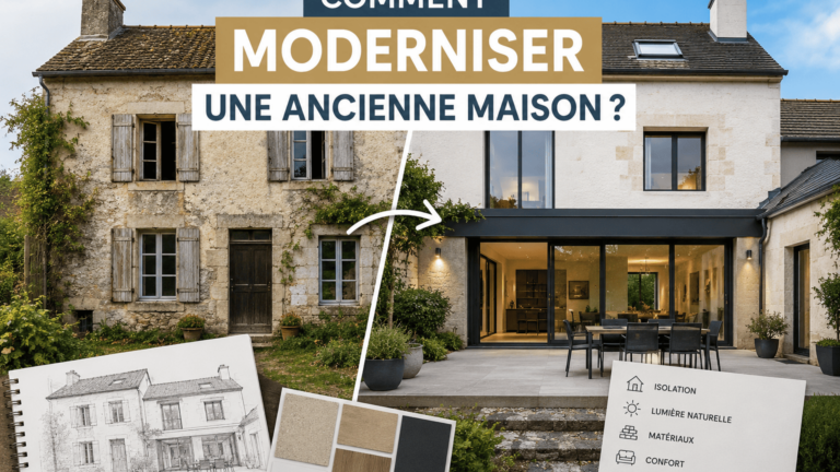 Comment moderniser une ancienne maison