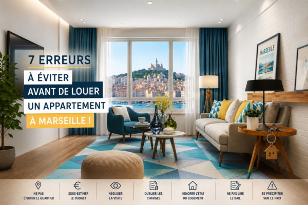 7 erreurs à éviter avant de louer un appartement à Marseille !