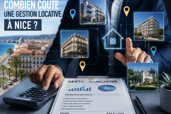 Combien coûte une gestion locative à Nice ?