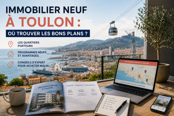 Immobilier neuf à Toulon : où trouver les bons plans ?