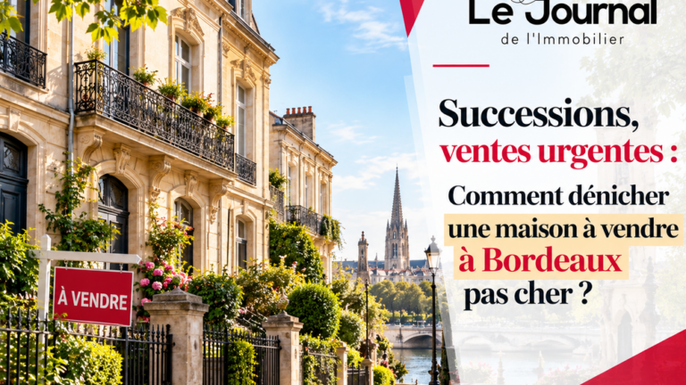 Maison à vendre pas chère à Bordeaux, une opportunité pour les acheteurs à petit budget