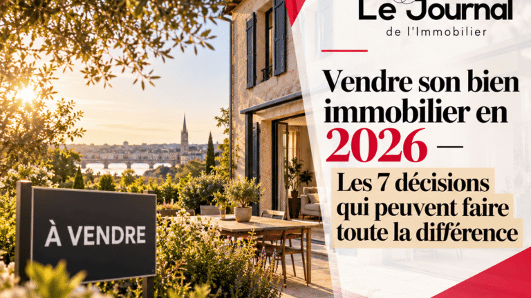 Vendre son bien immobilier en 2026